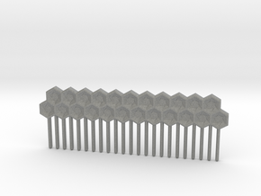 Comb Comb 1 in Gray PA12
