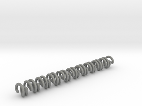 Spiral Chain Link in Gray PA12