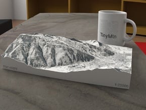 Aspen in Winter, Colorado, USA, 1:25000 in Full Color Sandstone