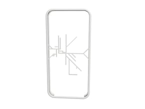 Melbourne Metro Trains map iPhone 5s case in White Natural Versatile Plastic