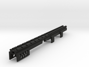 MP5 Full Length Picatinny Rail in Black Natural Versatile Plastic