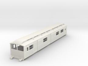 o-87-lyr-electric-baggage-car-3029 in White Natural Versatile Plastic