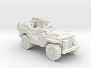 1/100 SAS Jeep ww2  1 in White Natural Versatile Plastic