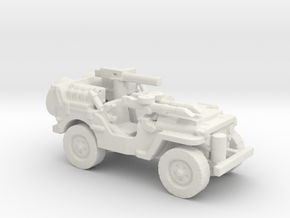 1/100 SAS Jeep ww2   3 in White Natural Versatile Plastic
