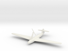 (1:144) Messerschmitt M 34 "Antipodenflugzeug" in White Natural Versatile Plastic