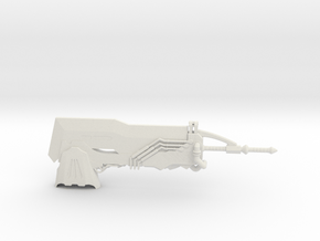 1:12 Miniature Wyvern Ignition Great Sword - MHW in White Natural Versatile Plastic: 1:12