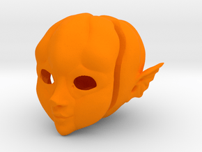 Dollhead Pumpkin Jack MSD in Orange Processed Versatile Plastic