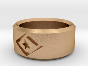 [Size 8] Zac Francis Garcia Remembrance Ring in Natural Bronze