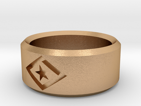 [Size 9] Zac Francis Garcia Remembrance Ring in Natural Bronze