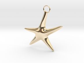 Asterias in 14k Gold Plated Brass