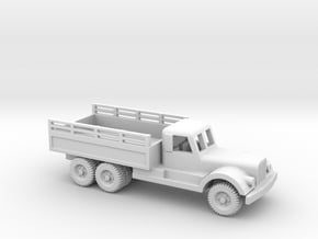 1/100 Scale Diamond T Engineering Truck in Tan Fine Detail Plastic