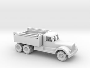 1/64 Scale Diamond T 4 ton Prime Mover in Tan Fine Detail Plastic