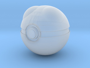 1/3rd Scale Master Pokeball in Smooth Fine Detail Plastic
