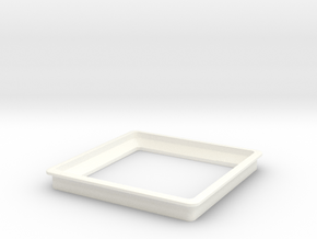 Table Mic Grommet in White Processed Versatile Plastic