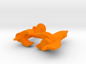 Sky Rambler Weapons in Orange Processed Versatile Plastic