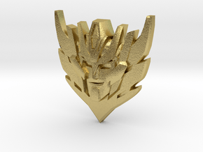 Rodimus Star w' 5mm Peg in Natural Brass: Small
