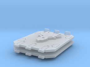Dragon Jericho tank doors #1 in Smooth Fine Detail Plastic