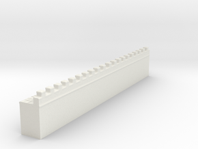 hadrian's wall 1/160 in White Natural Versatile Plastic
