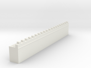 hadrian's wall 1/200 in White Natural Versatile Plastic
