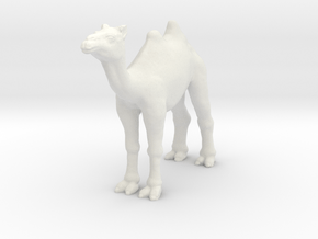Printle Animal Camel - 1/87 in White Natural Versatile Plastic