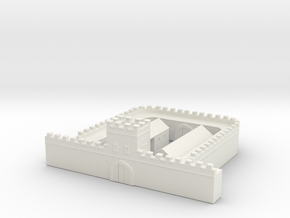   hadrian's wall   Milecastle  long 1/350  in White Natural Versatile Plastic