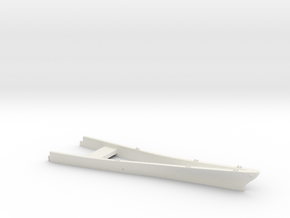 1/700 USS Kentucky BBAA-66 Waterline - Bow in White Natural Versatile Plastic