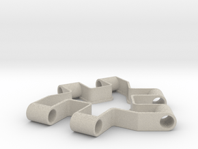 Material test part, Modular building block in Natural Sandstone