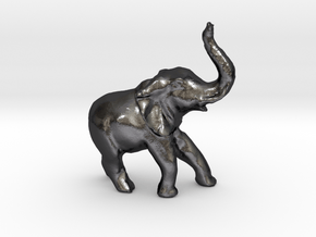 GlobalElephantProject in Polished and Bronzed Black Steel