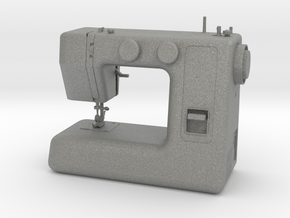 1/3rd Scale Sewing Machine in Gray PA12