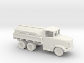 1/200 Scale M49 Fuel Truck in White Natural Versatile Plastic