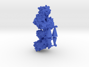 Human Hexokinase I - Allosteric regulation model in Blue Processed Versatile Plastic