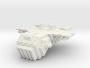Space Army Storm Trooper Transport in White Natural Versatile Plastic