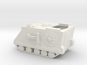 1/144 Scale M106 Mortar Carrier in White Natural Versatile Plastic