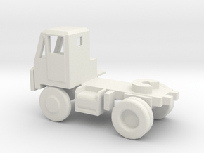 1/144 Scale M878 Tractor in White Natural Versatile Plastic