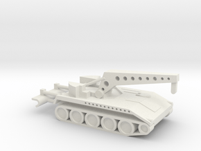 1/144 Scale T119 25 Ton Recovery in White Natural Versatile Plastic