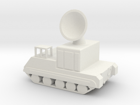 1/144 Scale M474 Radar in White Natural Versatile Plastic