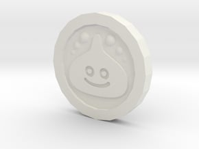 Mini Medal ( Dragon Quest ) in White Natural Versatile Plastic