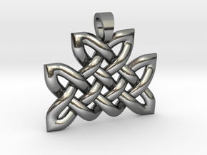 Celtic knot mountain [pendant] in Polished Silver