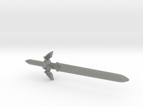 Master Sword, 5mm Grip in Gray PA12