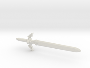 Master Sword, 5mm Grip in White Natural Versatile Plastic