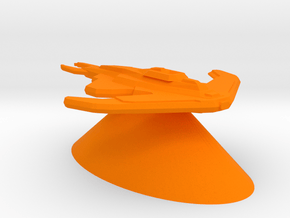 Cardassian Union - Destroyer in Orange Processed Versatile Plastic