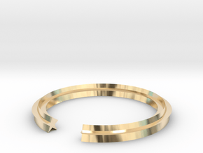 Star 12.37mm in 14K Yellow Gold