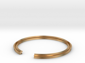 Star 19.41mm in Polished Bronze