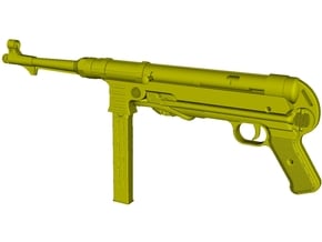 1/22.5 scale MaschinenPistole MP-40 rifle x 1 in Tan Fine Detail Plastic