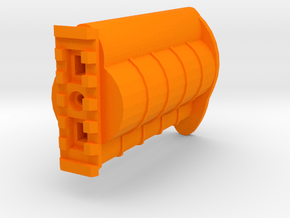 Incognito Pistol Stock for TeleScopix System in Orange Processed Versatile Plastic