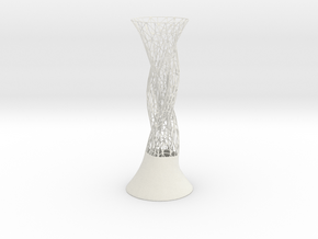 Vase WH1457 in White Natural Versatile Plastic