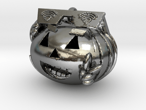 GVC Peace Pumpkin in Polished Silver