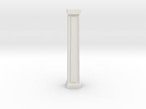 pillar in White Natural Versatile Plastic: 1:8