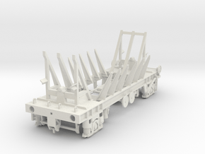 7mm Tullis Russell PAA wagon chassis in White Natural Versatile Plastic