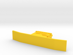 snowboarding Roobler box in Yellow Processed Versatile Plastic